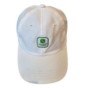 Vintage Womens Mens John Deere American Needle Quality Headwear Golfer Hat Cap